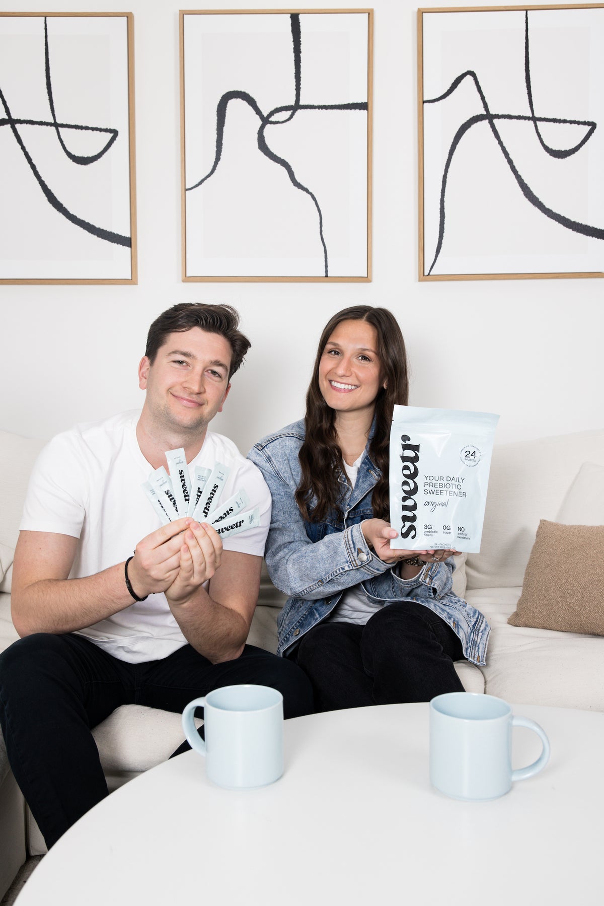 Emily and Jared, co-founders of sweetr